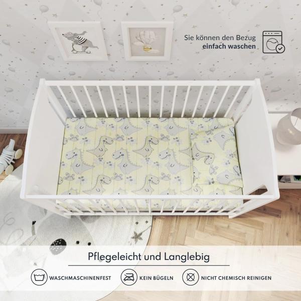 Matratze 80x160 cm SMILE Kaltschaum H3 LATEX Höhe 10 cm DINO Bild 6