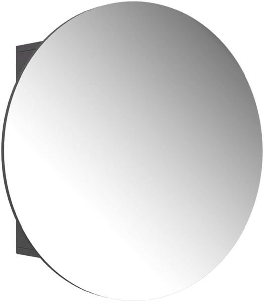 Badspiegelschrank Loki Anthrazit 70 x 70 cm mit 2 Fächern Vicco