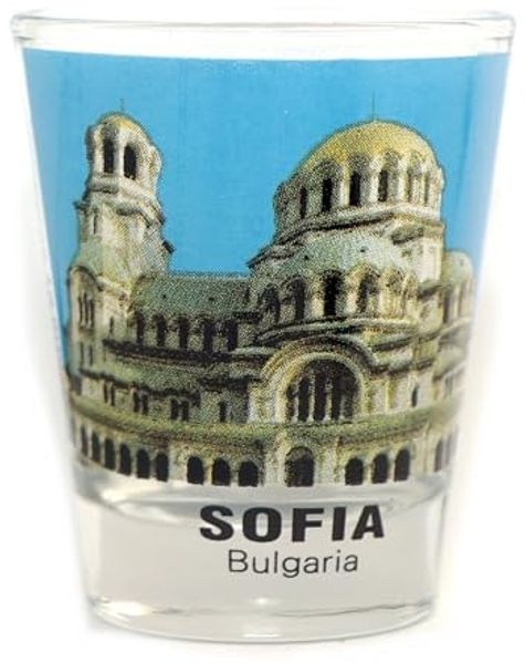 Sofia, Bulgarie Alexander Nevsky Cathedral Verre à Shot