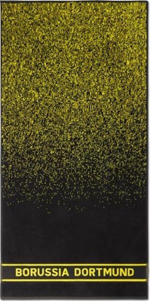 BVB Handtuch BVB Handtuch Farbverlauf 50 x 100cm, Baumwolle (Packung, 1-St)