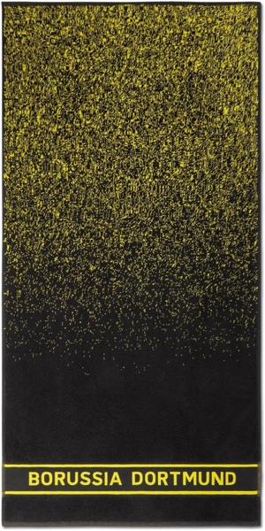 BVB Handtuch BVB Handtuch Farbverlauf 50 x 100cm, Baumwolle (Packung, 1-St)