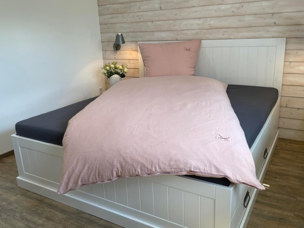 Bettwäsche SANSIBAR Leinen LOOK (BL 135x200 cm)