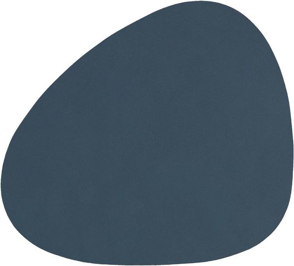 LIND DNA Glass Mat Curve 11x13 cm Nupo Dark Blue