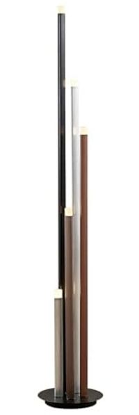 Lucande Stehlampe Stoika, Enthalten, 5 x 3,6 W LED, warmweiß