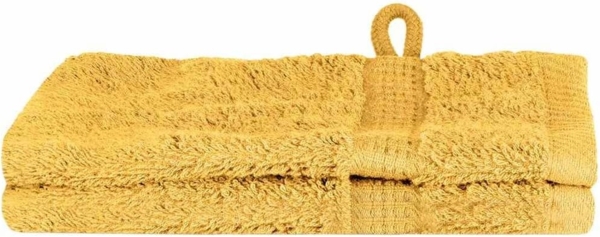 vidaXL Gästetuch SOLUND Gold Baumwolle 137272