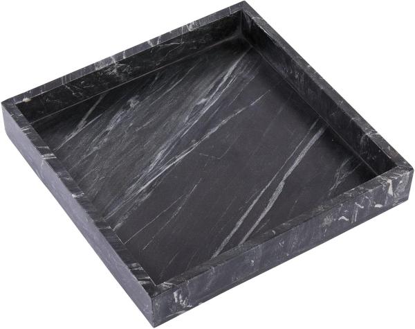 BUTLERS Dekotablett MARBLE Marmor-Tablett L 30 x B 30cm