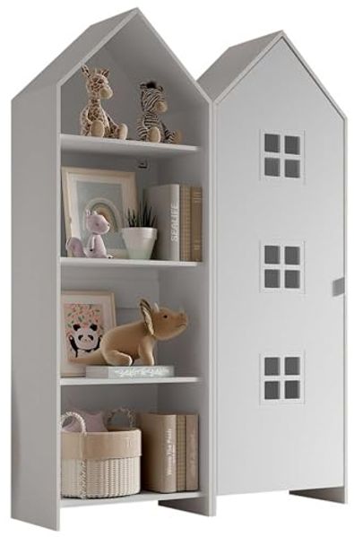 Schrank Casami Bruges 37 x 115,2 x 171,3 cm MDF Weiß