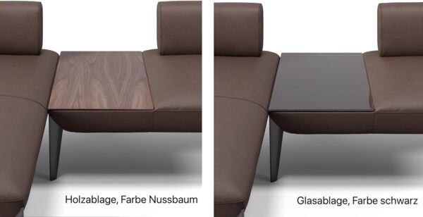 Sofanella Ecksofa ALMERIA Stoffgarnitur Sofalandschaft Couch in Weiß S: 330 Breite x 97 Tiefe Bild 4