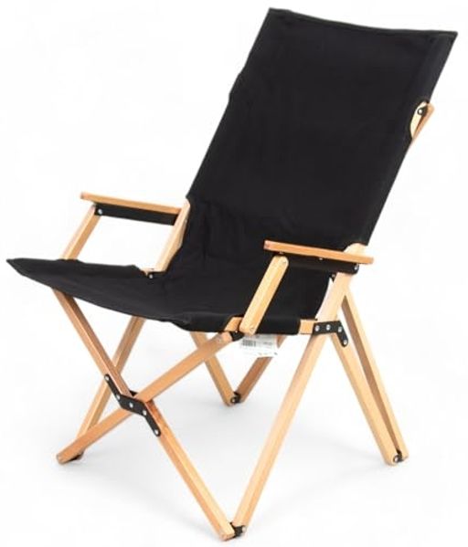 osoltus Holz Faltsessel Sessel Campingsessel Naomi Schwarz Buche
