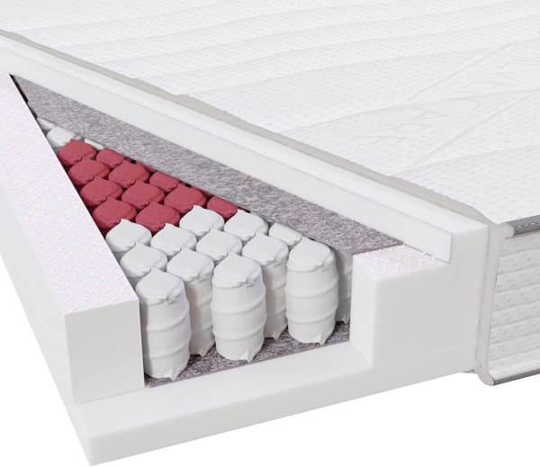 MSS 7Z TTFK-Matratze MedicSilverPlus 200 x 140 x 24 cm H5-XL Bild 3