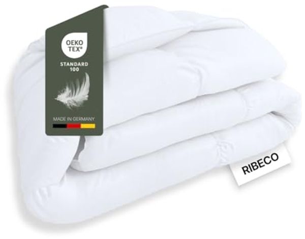 RIBECO Daunenbettdecke Ella, Füllung: 90% Daunen & 10% Federn, Bezug: Baumwolle, Zum Top-Preis!