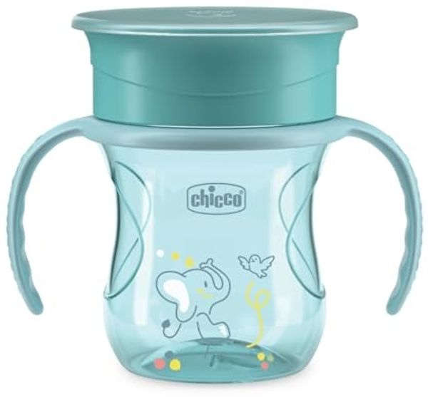 Chicco 00006951250000 Einzelbild 0 2 l Tasse Universal Türkis Kunststoff Silikon