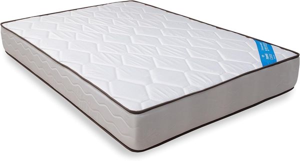 Imperial Confort Stockholm - Matratze, 200 x 120 x 24 cm, Farbe weiß und grau