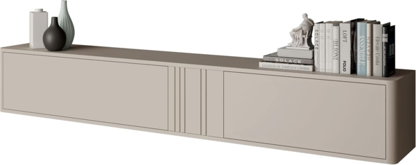 TV-Lowboard Poksin 190 (Farbe: Cashmere)