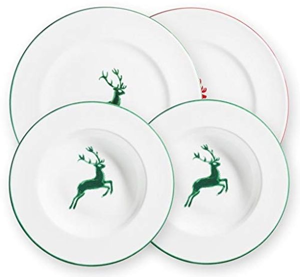 Gmundner Keramik Grüner Hirsch, Dinner für 2 Gourmet