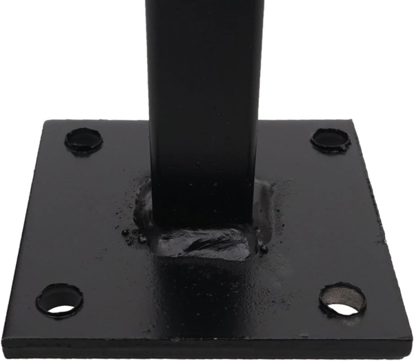 Bodenhülse für Sarthe-Alu-Pfosten, Schraubanker Bodenanker, Betonbefestigung Rundeisen verzinkt Bild 5