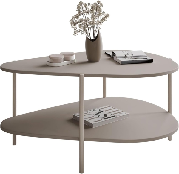 Lookway Couchtisch LUMI mit Ablage (1x Tisch), Breite: 90 cm