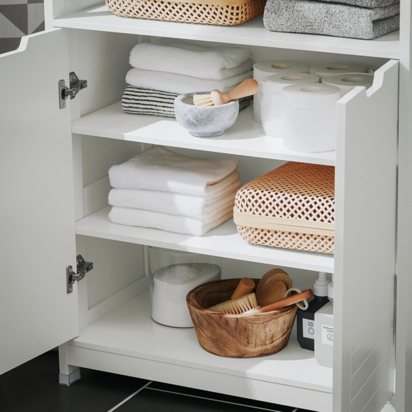 SoBuy Badkommode BZR121, Badzimmerschrank Kommode Sideboard Flurschrank Midischrank Badmöbel Bild 7