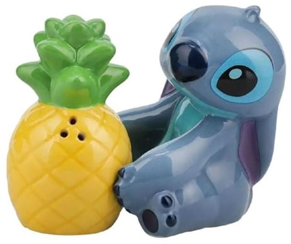 Paladone Salz- / Pfefferstreuer Stitch and Pineapple Salz- und Pfefferstreuer – offiziell lizenzier, (1-tlg), offiziell lizensiert
