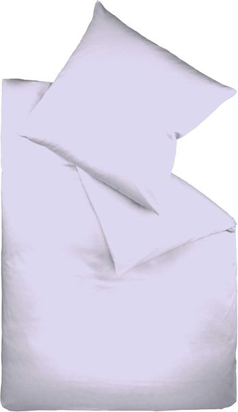 Fleuresse Mako-Satin-Bettwäsche Colours, helllavendel