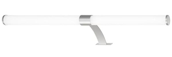 Briloner Leuchten Wandleuchte 2131014, LED fest integriert, 2700K - Extra-Warmweiß, Spiegelleuchte, neutralweiß, 4000K, IP44, chrom, 40 cm
