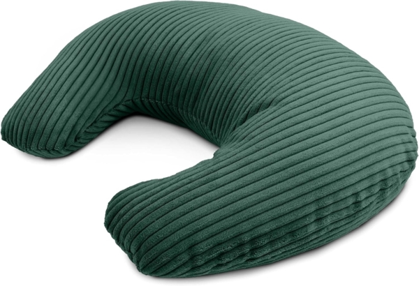 Amilian Stillkissen - Lagerungskissen - Schwangerschaftskissen mit Füllung und Bezug, Stillmond - Stillhörnchen - pregnancy pillow, für Mütter und Babys