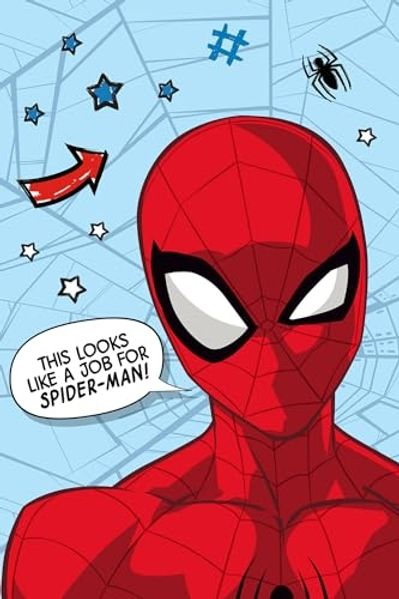 Spiderman Flauschdecke Schmusedecke Kuscheldecke 100 x 150 cm