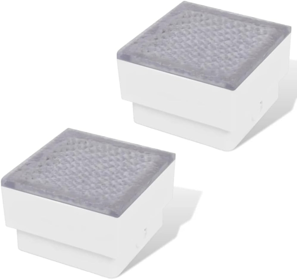 2 x LED Boden-Einbauleuchte 100 x 100 x 68 mm 41715