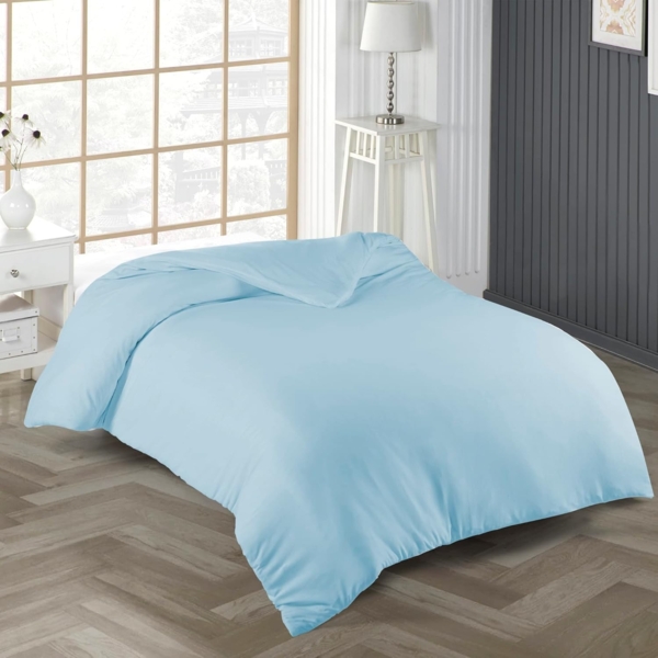 livessa Bettbezug Baumwolle Bettwäsche Allergiker Bettwäsche, (1 St), Ultra weich und atmungsaktiv 13 schöne Farben Bild 6