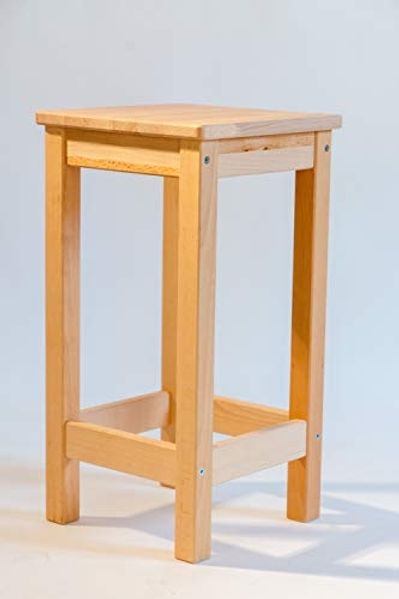Beistelltisch, Blumenhocker, kernbuche massiv, H 55 cm