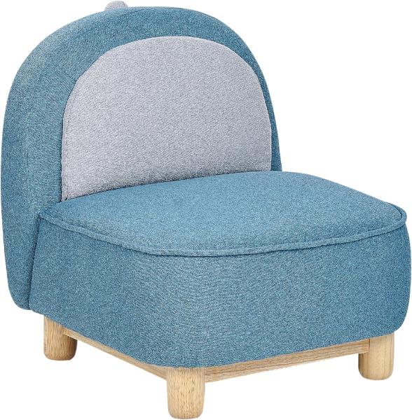 Kindersessel FABORG Stoff Blau