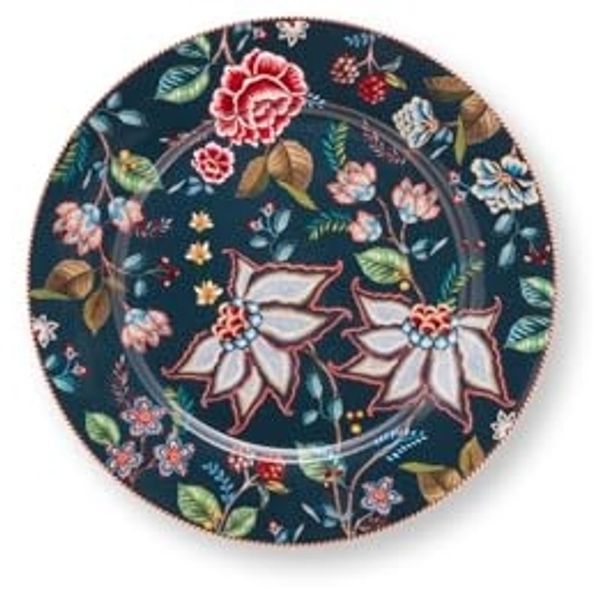 PiP Studio Speiseteller Berry Blues Platzteller blau 32cm