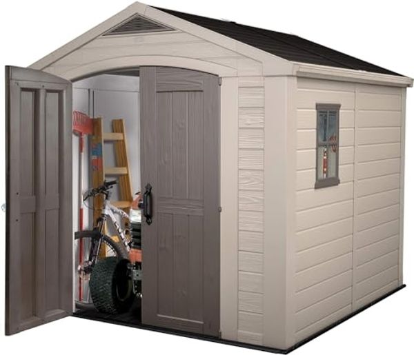 Keter Gerätehaus Factor 66 Beige 404246 Bild 4