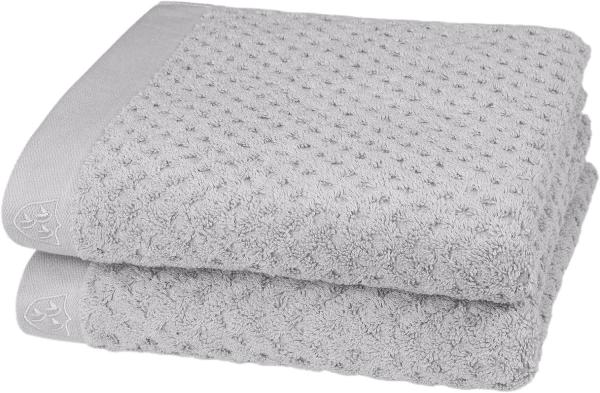 Ross Uni-Walk Handtücher Harmony Farbfond|Handtuch 50x100 cm| kiesel