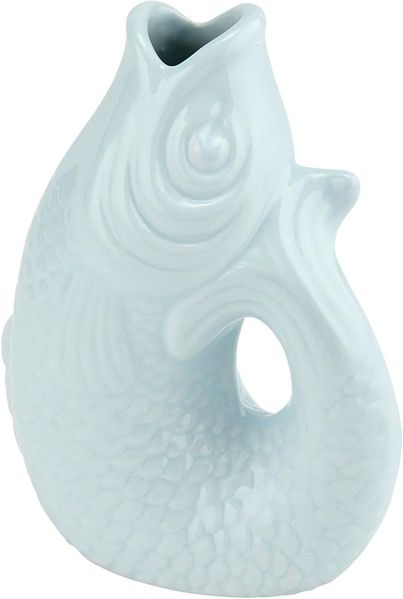 Gift Company Monsieur Carafon Fisch Vase XS blue horizon 0 2 L