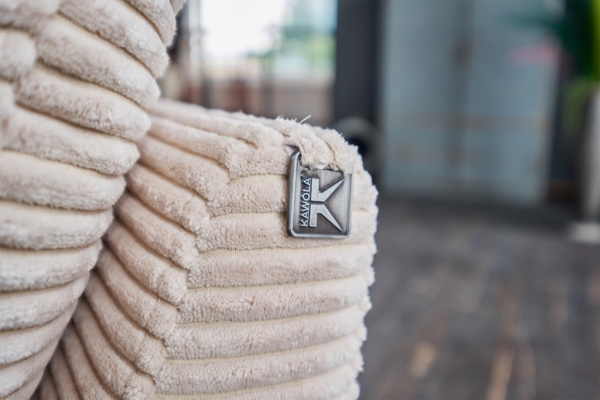 KAWOLA Sofa CINE, XXL-Sofa 3-Sitzer Cord verschiedene Farben Bild 9