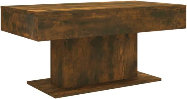 vidaXL Couchtisch Räuchereiche 96x50x45 cm Holzwerkstoff 815834