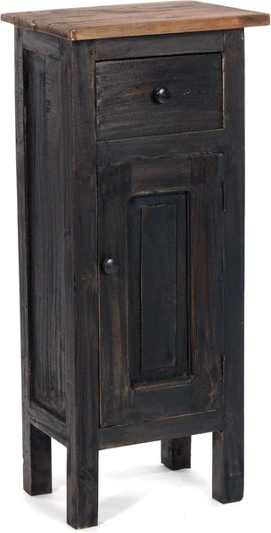 DESIGN DELIGHTS Kommode FLURSCHRANK "PLANT 80", 80x36 cm (HxB) Mahagoni, Telefontisch, Farb