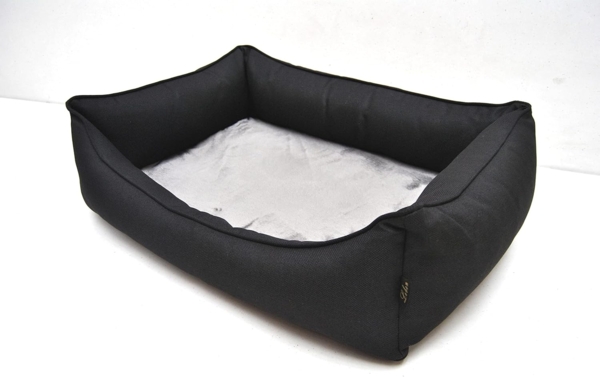 Lebon Orthopädisches Hundebett Noah Plus eckig schwarz