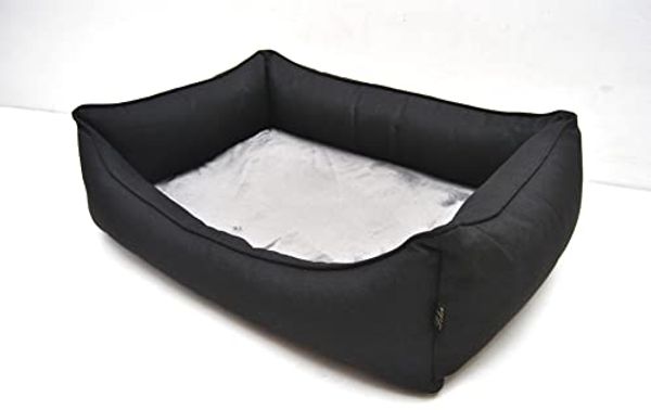 Lebon Orthopädisches Hundebett Noah Plus eckig schwarz