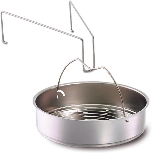 Fissler Vitavit-Zubehör Einsatz, Gareinsatz, Dampfeinsatz, mit Dreibein, für Ø 26 cm, Gelocht