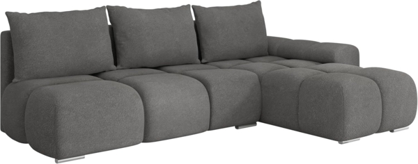 Ecksofa Bukirt (Farbe: Velo 635, Seite: Rechts)