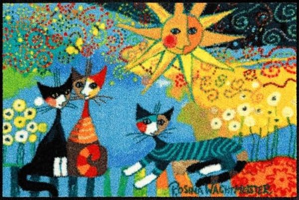 Salonloewe Fußmatte Rosina Wachtmeister Fußmatte La Dolce Vita 50x75 cm waschbar,, Eingangsmatte normal, Höhe: 500 mm