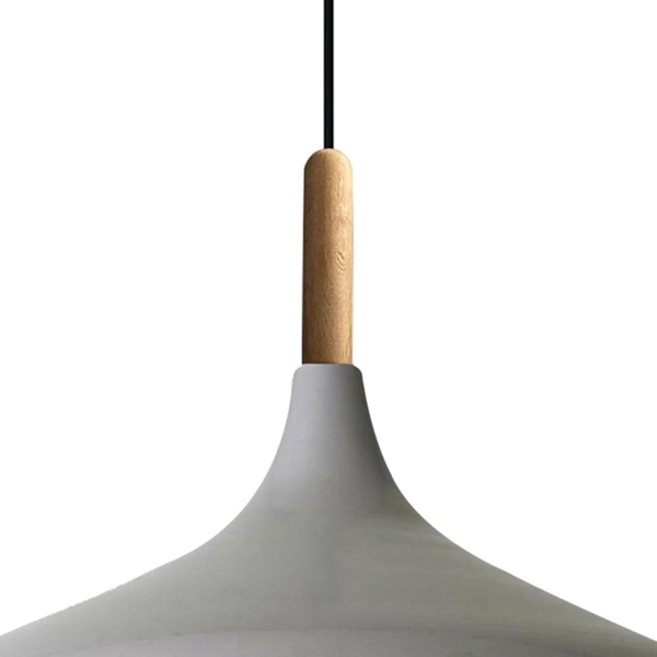 Bamyum Pendelleuchte Bamyum Pendelleuchte I Champion I Ø35 cm Holz-Metall E27 Moderne Lampe, ohne Leuchtmittel Bild 3