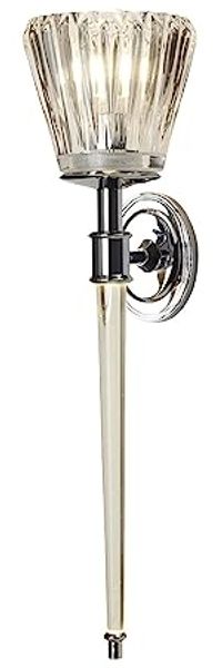 Elstead Lighting Agatha 2-Light Wandleuchte Chrom poliert 1-flammig G9 IP44