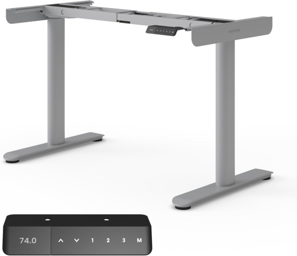 Ergotopia Schreibtisch Desktopia One (elektrisch höhenverstellbarer Schreibtisch Gestell), elektrisch höhenverstellbares Tischgestell