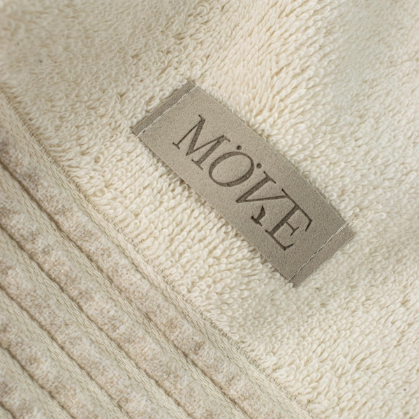 Möve Duschtücher Wellness Uni mit Chenillebiesen, Walkfrottier (1-St) Bild 2