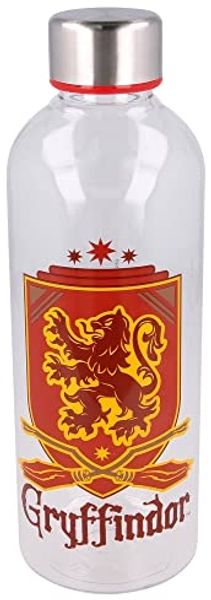 Kunststoff Motiv Trinkflasche für Kinder 850ml Flasche mit Deckel Kinderflasche Gryffindor