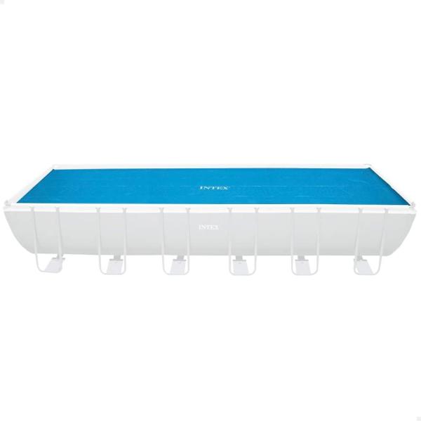 Intex Pool-Solarplane Blau 716x346 cm Polyethylen 93303