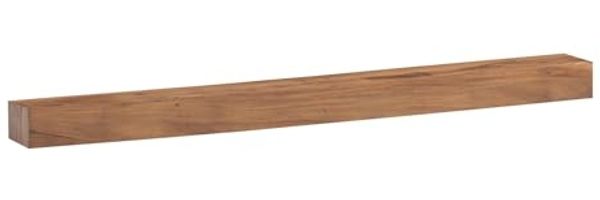 Rustikales Wandboard Osbon – Massivholz Balkendesign mit 100 cm Breite – Platz für Deko, Bilder & mehr | massivum